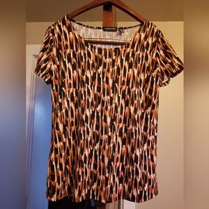 Short Sleeve Office Blouse